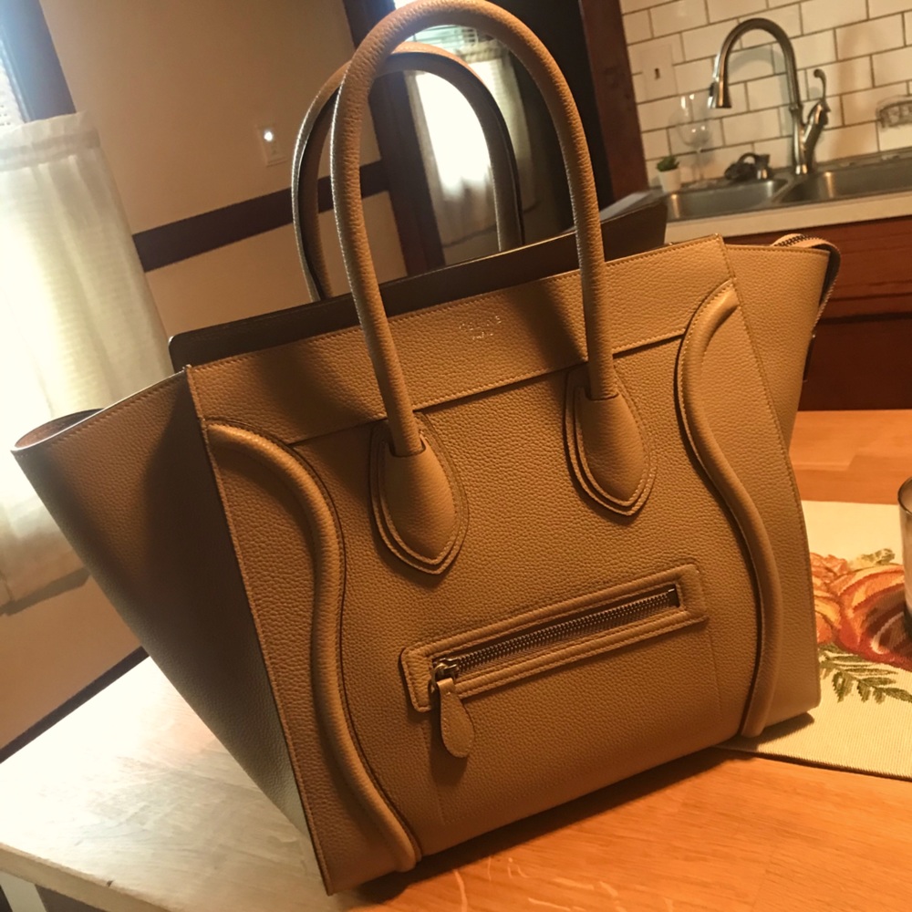 Celine Mini Luggage Dune